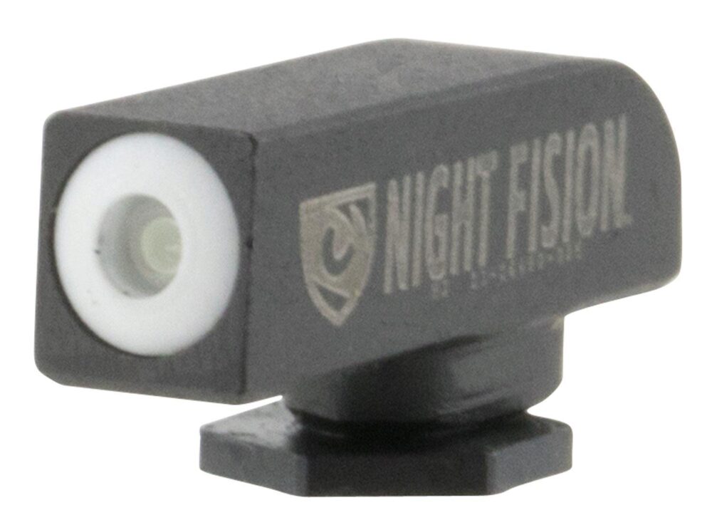 Night Fision GLK000001WGX Tritium Front Sight  Fixed White Ring/B