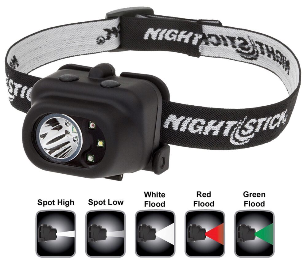 Nightstick NSP4610B NSP-4610B Multi-Function Black 110/135/210 Lu