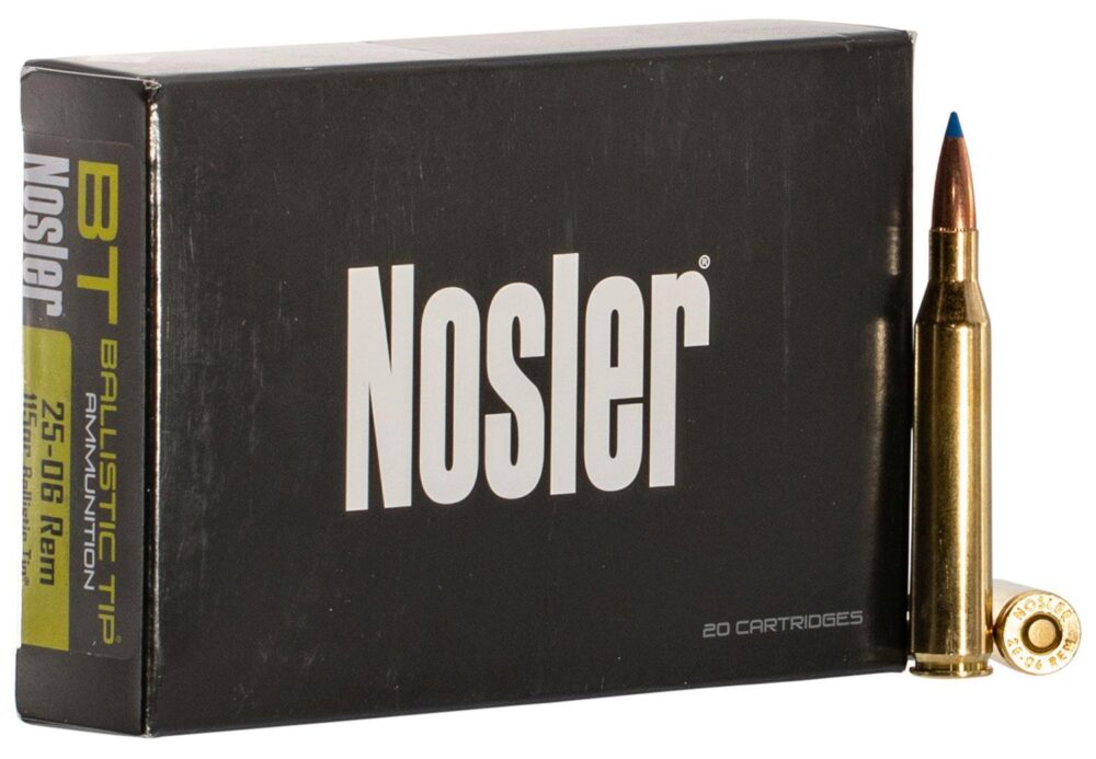Nosler 40071 Ballistic Tip  25-06 Rem 115 gr Spitzer Ballistic Ti
