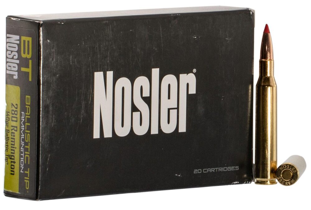 Nosler 40073 Ballistic Tip  280 Rem 140 gr Spitzer Ballistic Tip