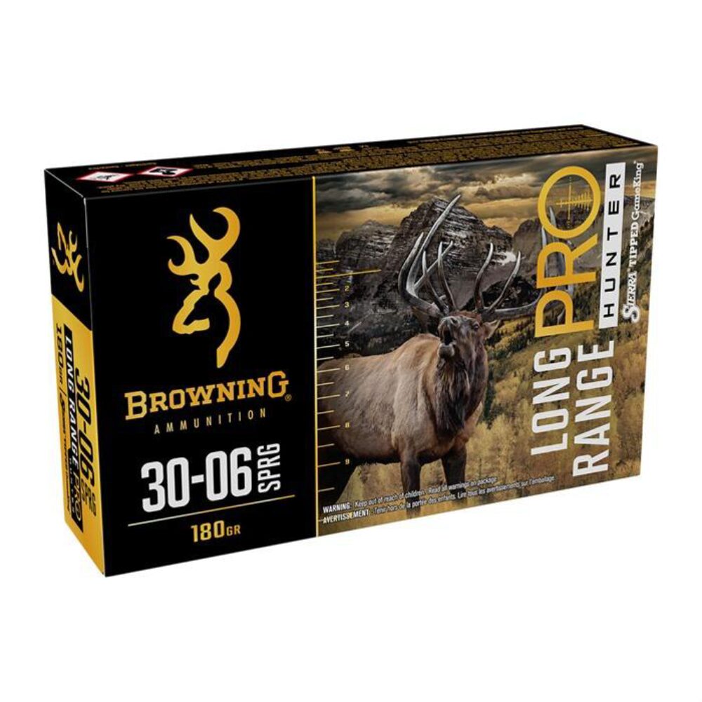 Browning Ammo B192530062 Long Range Pro  30-06 Springfield 180 gr