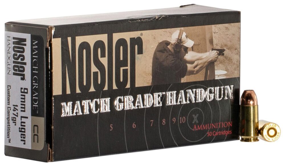 Nosler 51325 Assured Stopping Power Handgun 9mm Luger 147 gr Jack