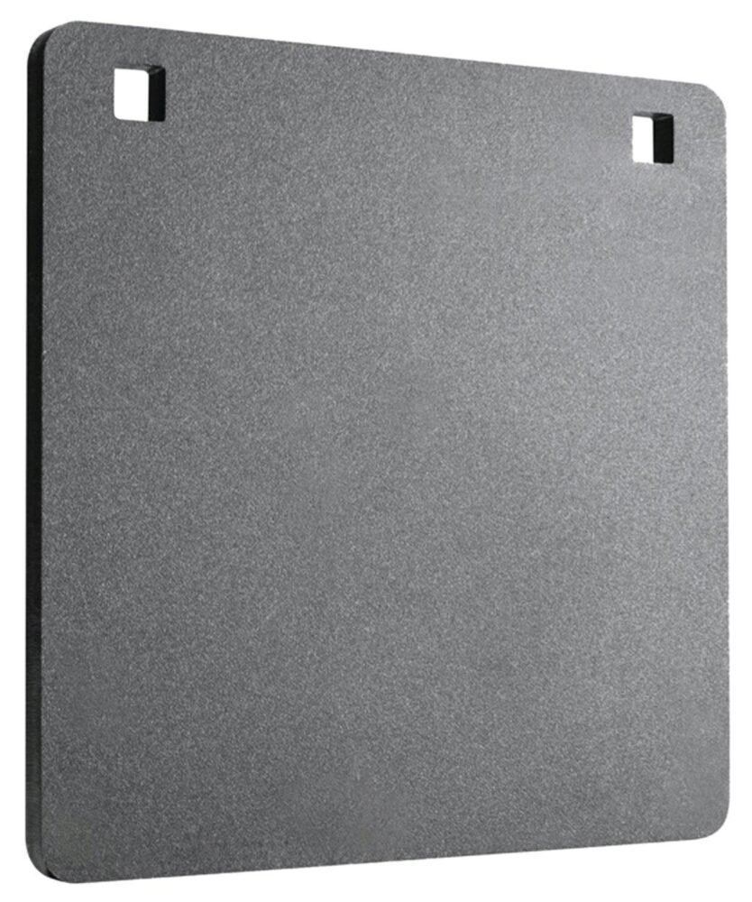Champion Targets 44905 Center Mass  8 Rifle Gray AR500 Steel Squa