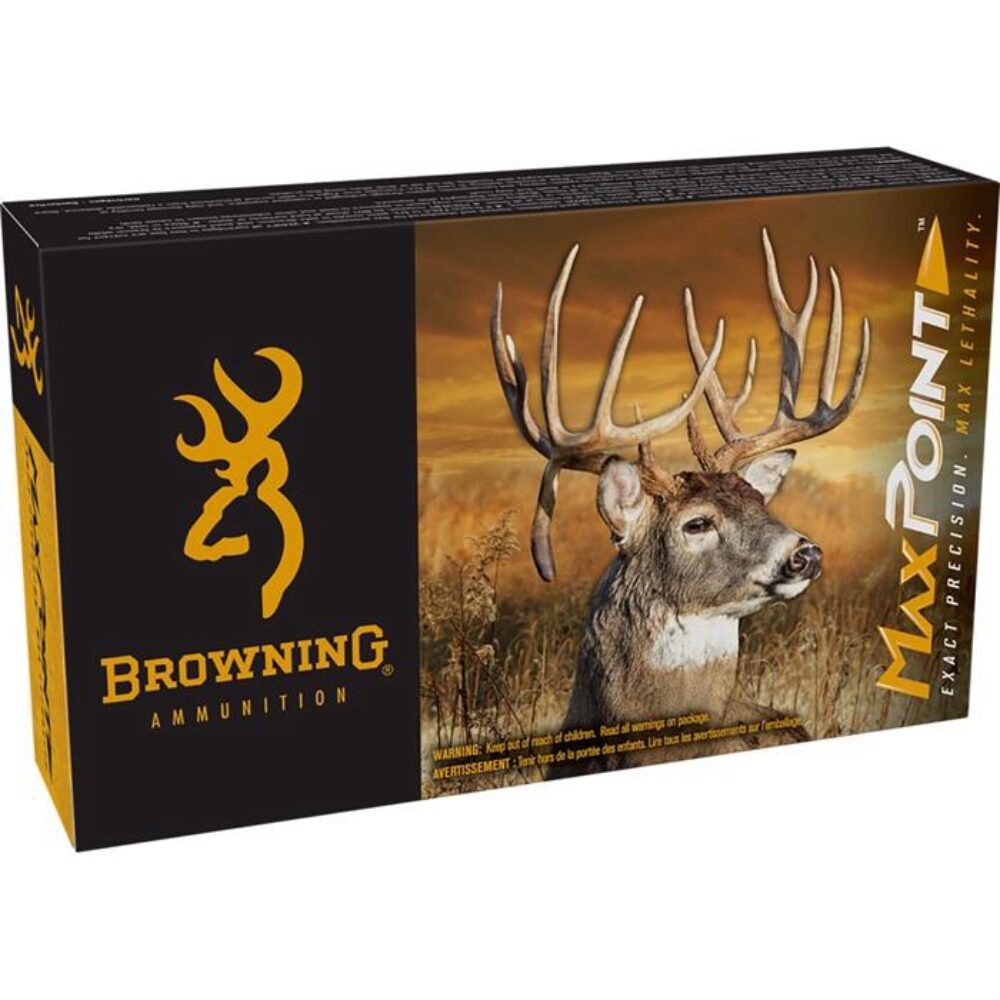 Browning Ammo B192102702 Max Point  270 Win 130 gr 20 Per Box/ 10