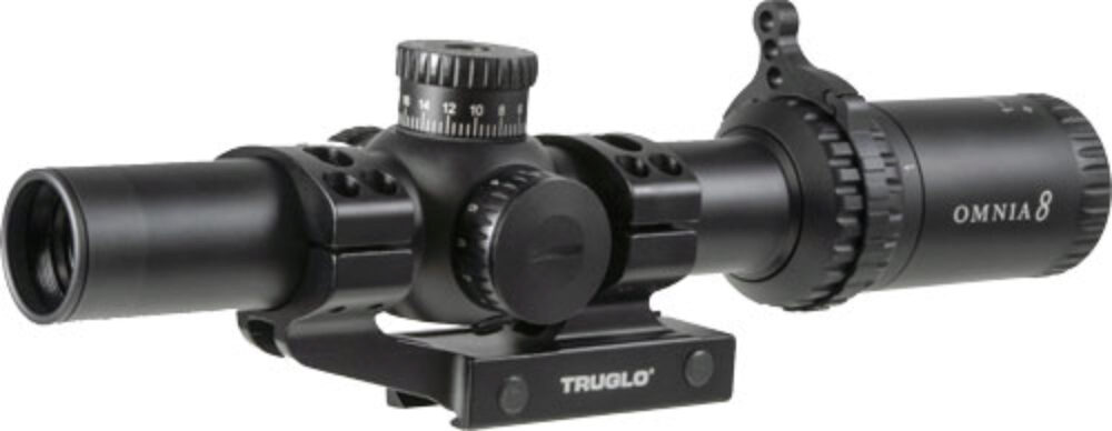 TruGlo TG-8518TLR Omnia  Black Anodized 1-8x24mm 30mm Tube Illumi