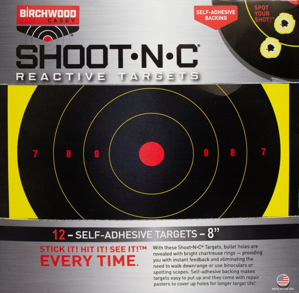 Birchwood Casey TDSNC812PK Target Dispenser  Adhesive Paper 8 Bul