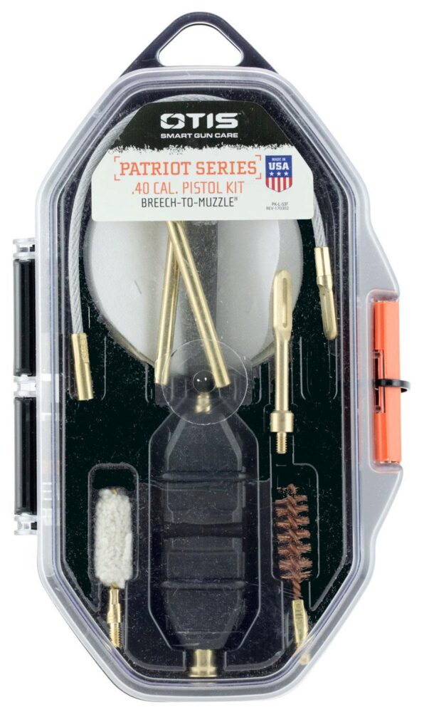 Otis FG70140 Patriot Cleaning Kit .40 Cal/ 10mm Pistol/15 Pieces