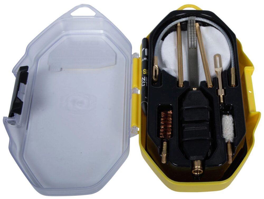 Otis FG7019MM Patriot Cleaning Kit 9mm Pistol/15 Pieces Yellow Pl