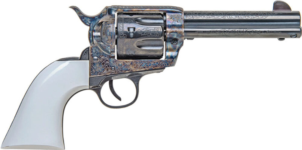 Traditions SAT73110BTM 1873 Froniter 45 Colt (LC) 6rd 4.75 Blued
