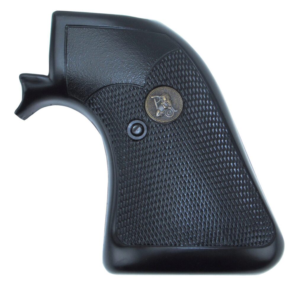 Pachmayr 03137 Presentation Grip Checkered Black Rubber for Ruger