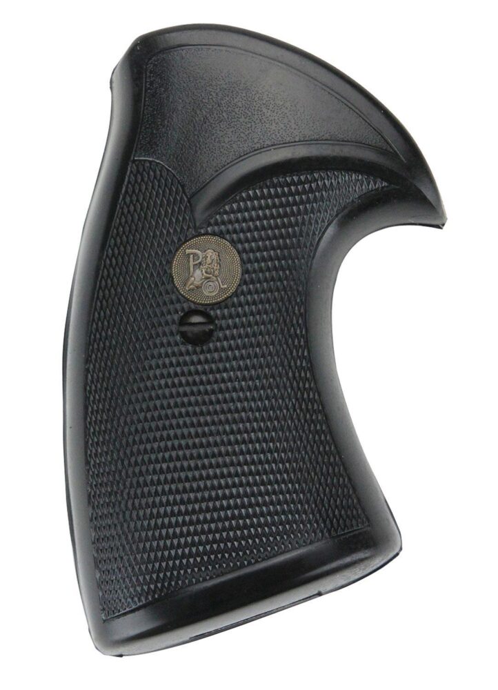 Pachmayr 03140 Presentation Grip Checkered Black Rubber for Ruger