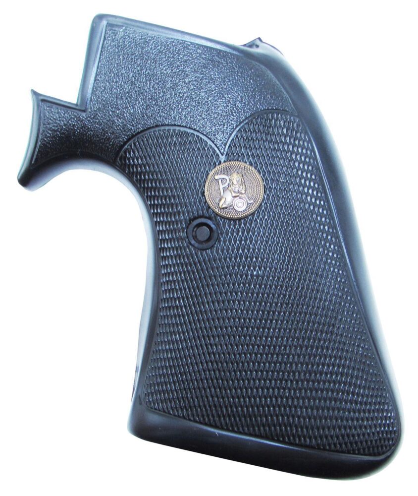 Pachmayr 03163 Presentation Grip Checkered Black Rubber for Ruger