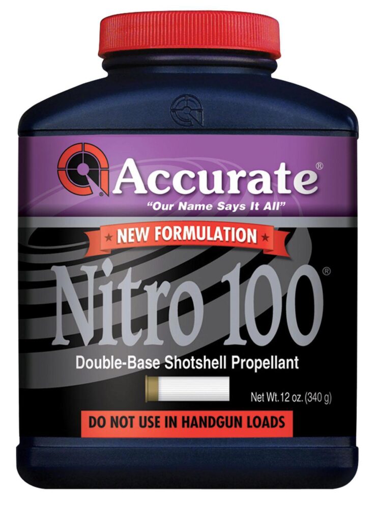 Accurate Nitro 100 NF Shotgun Powder 12 oz