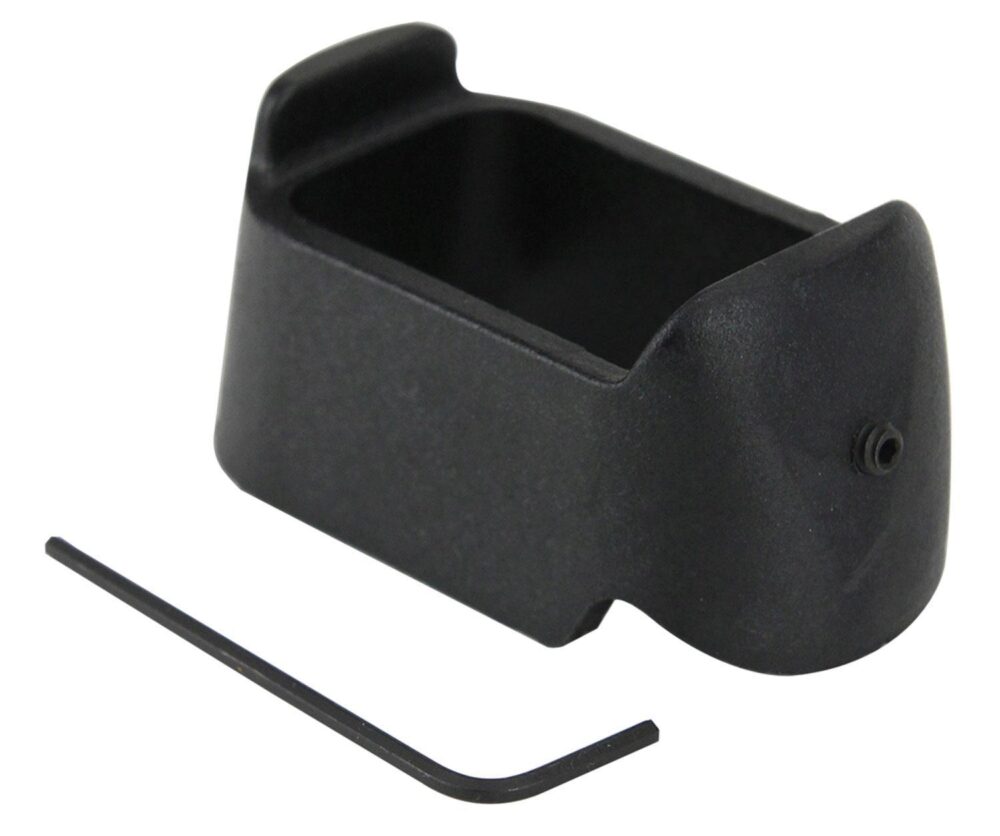 Pachmayr 03852 Mag Sleeve  made of Polymer with Black Finish for