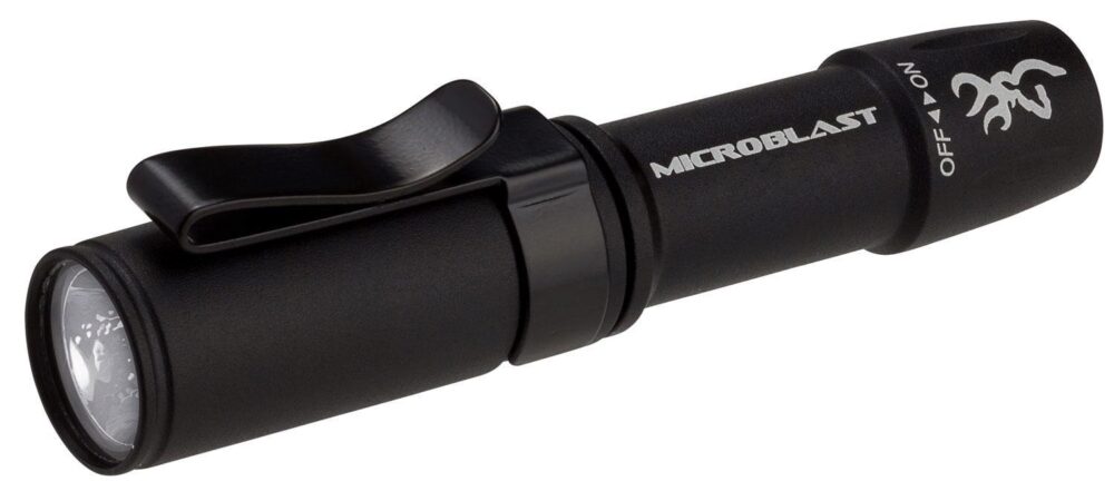 Browning 3712114 Microblast AAA Flashlight  Black 72 Lumens White