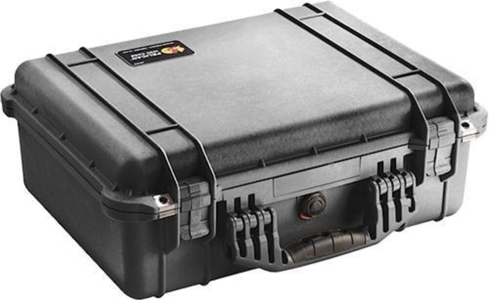 Pelican 1520000110 Protector Case Black Polypropylene Holds Handg