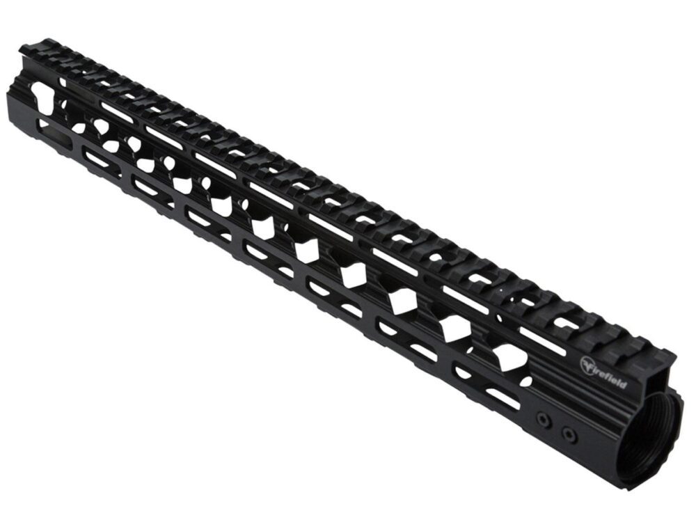 Firefield FF34067 Verge Handguard M-LOK Aluminum Black Anodized P