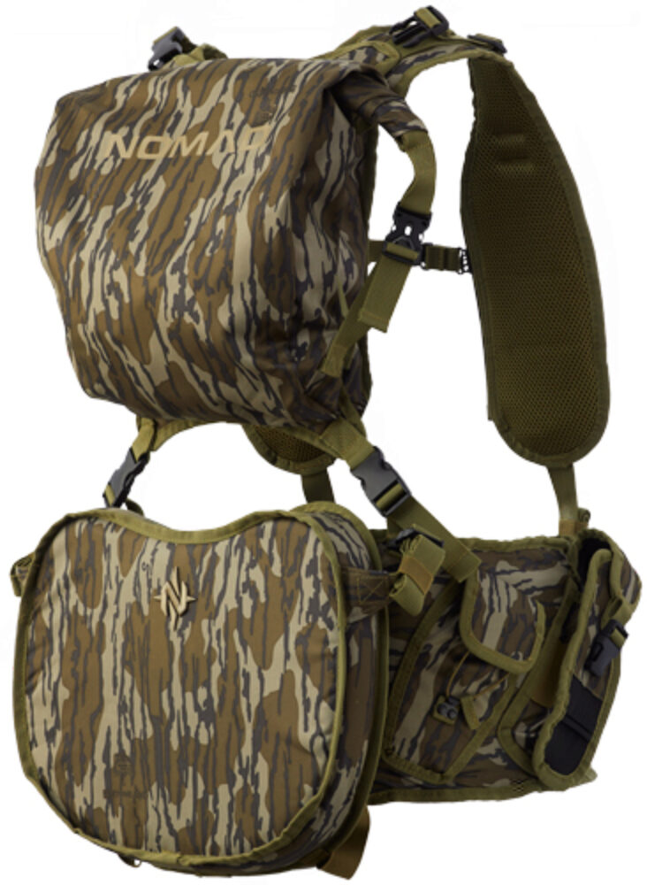 Nomad Pursuit Convertible Turkey Vest Mossy Oak Bottomland