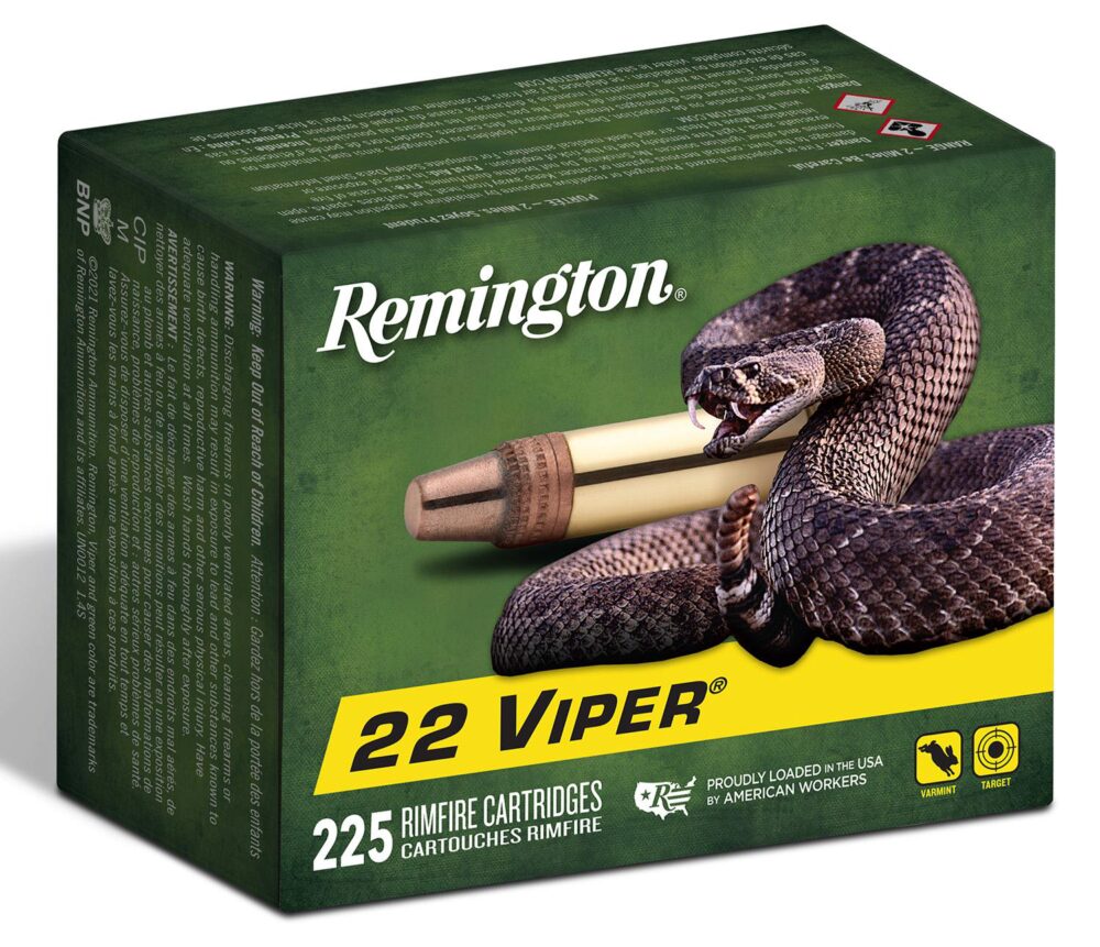 Remington Ammunition 21239 Viper  22 LR 36 gr Truncated Cone Soli