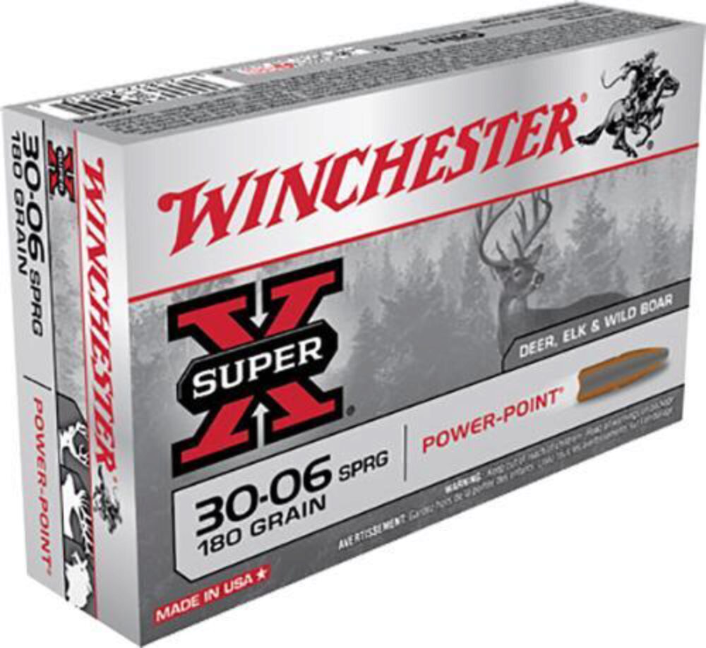 Winchester Ammo X30064 Power-Point  30-06 Springfield 180 gr Powe