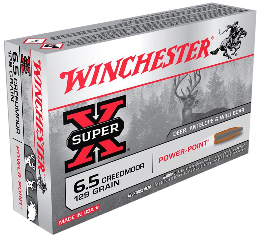 Winchester Ammo X651 Power-Point  6.5 Creedmoor 129 gr Power Poin