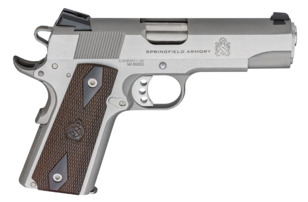 Springfield Armory PX9417S 1911 Garrison 9mm Luger 9+1 4.25 Stain