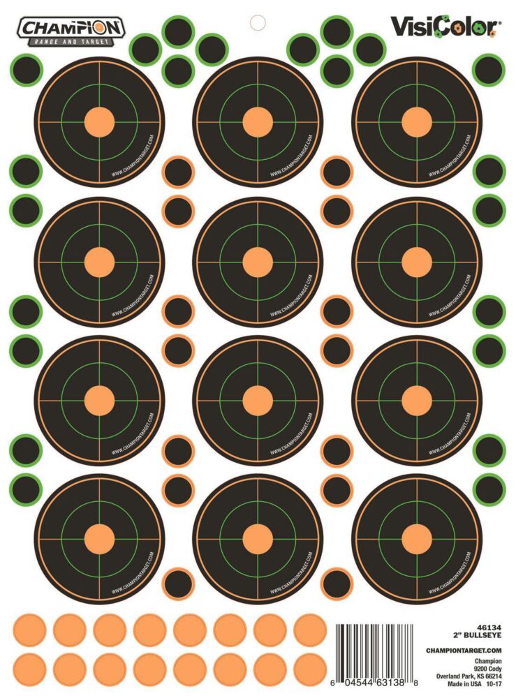 2" BULLS EYE 5PK W/60 PASTORS