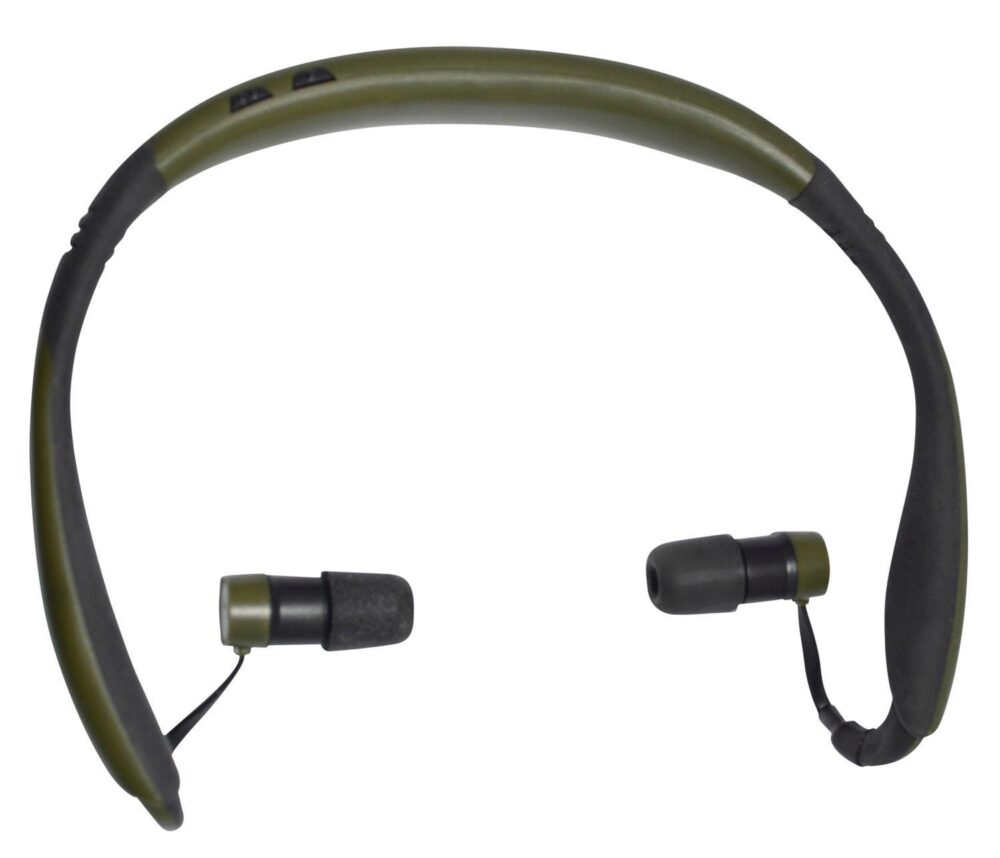Pro Ears PEEBGRN Stealth 28  28 dB Behind The Head Black/Green Ad