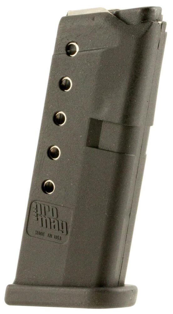 ProMag GLK10 Standard  6rd 380 ACP Compatible w/ Glock 42 Black D