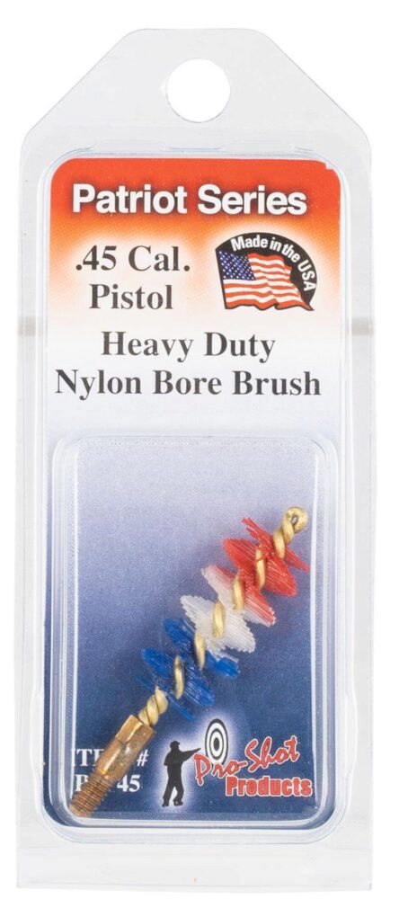 Pro-Shot PSP45 Patriot Series Bore Brush .45 Cal Pistol #8-32 Thr