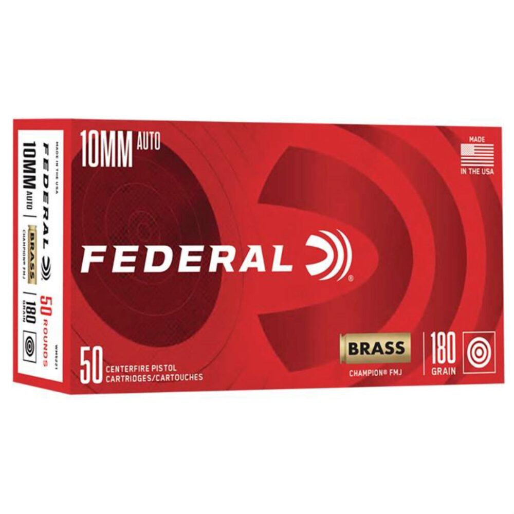 CHAMPION 10MM AUTO HANDGUN AMMO