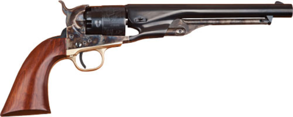 Cimarron CA040 1860 Army Cut For Stock .44 Cal 6 Shot, 8 Blued Ro
