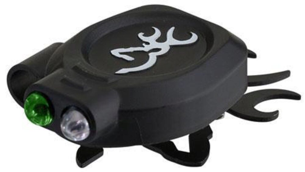 Browning 3716110 Buck Mark Cap Light 6/13 Lumens Green/White LED
