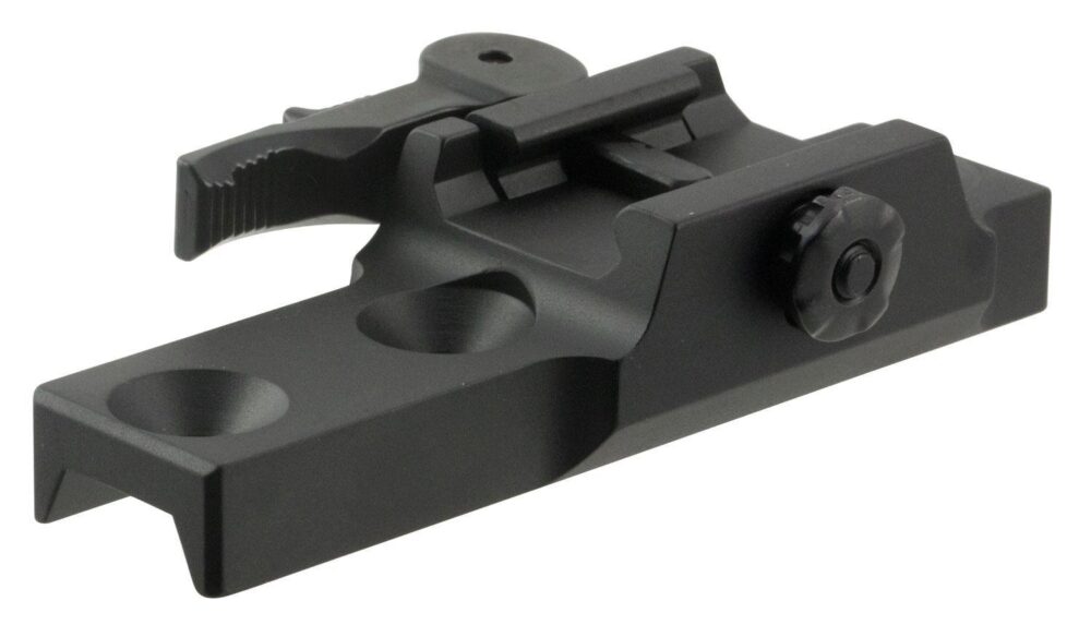 Pulsar PL34000 Locking QD Mount  Matte Black Aluminum, Fits AR-15