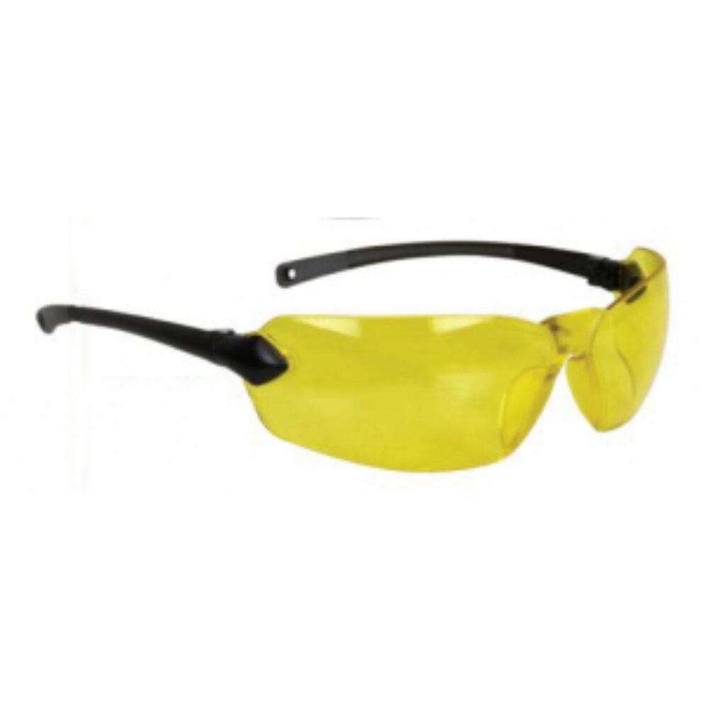 Radians OV140CS Overlook Glasses Adult Amber Lens Black Frame