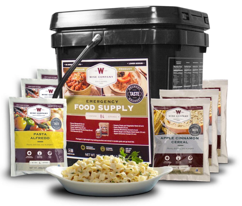 ReadyWise RWGF01184 Gluten Free Freeze Dried Entrees 84 Servings