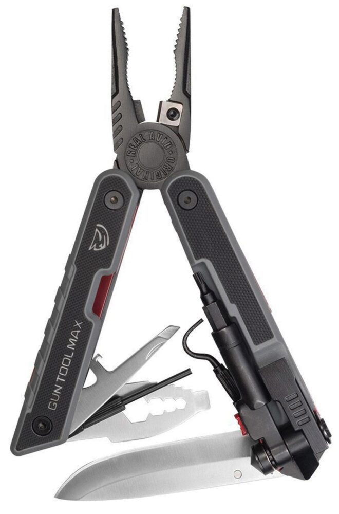 Real Avid AVGTMAX Gun Tool Max Black 3.25 440 Stainless Steel Pla