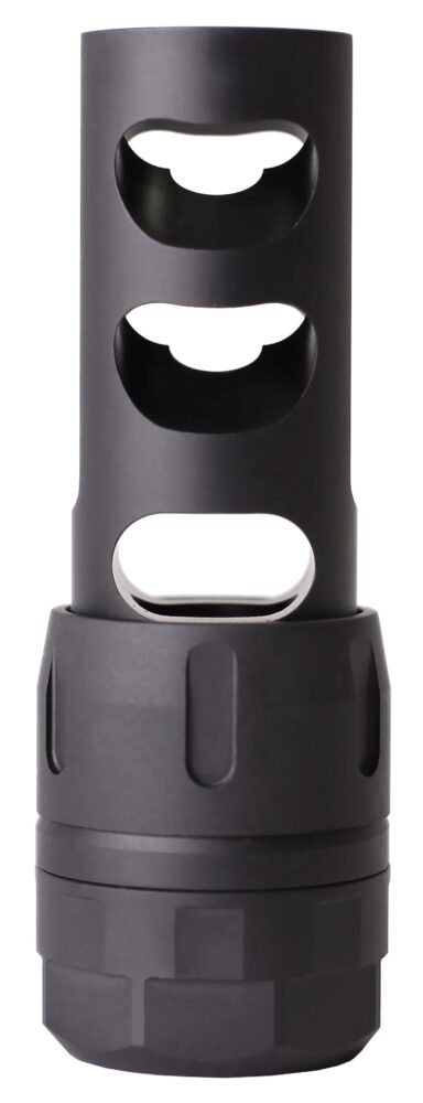 Nosler 97200 Muzzle Brake Muzzle Brake Black 5/8 24 tpi Threads f