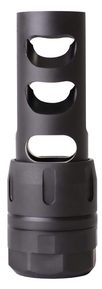 Nosler 97230 Muzzle Brake Muzzle Brake Black 5/8 24 tpi Threads f