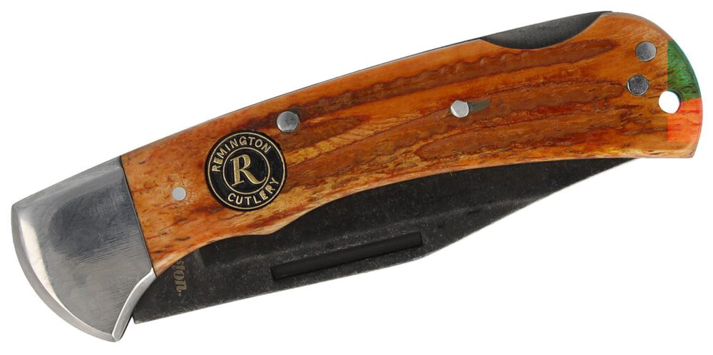 Remington Accessories 15646 Backwoods Lock Back Stonewashed Carbo