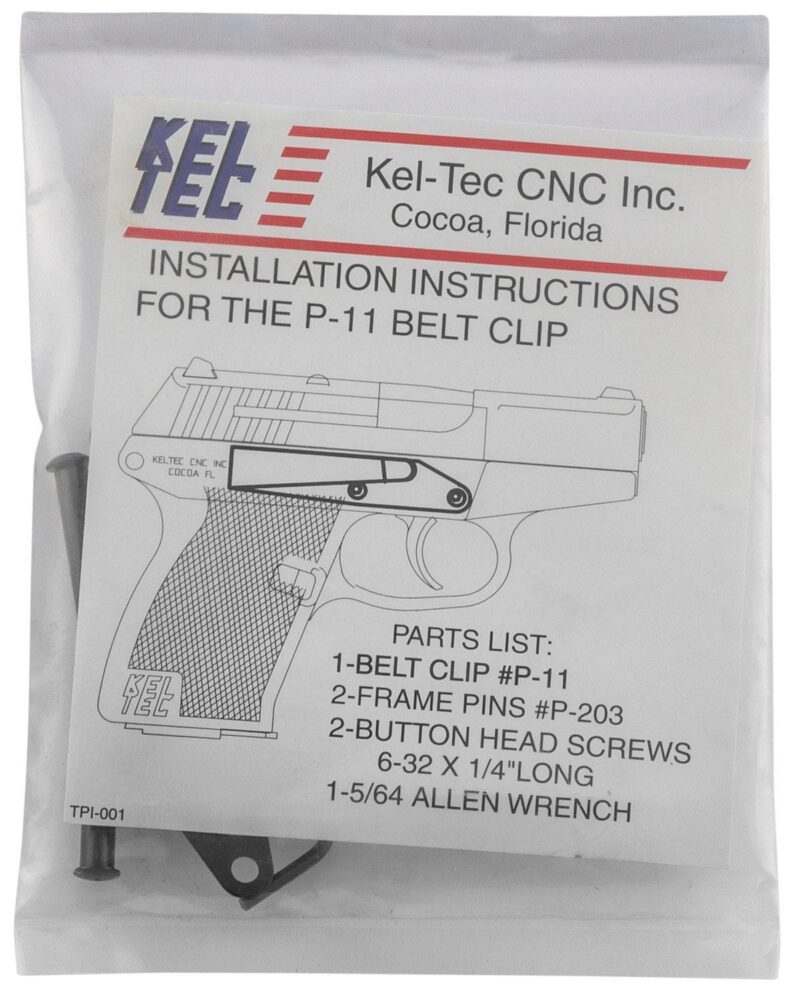 Kel-Tec Belt Clip Blue 9mm & .40