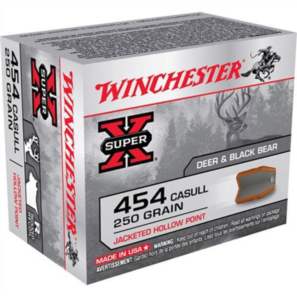 SUPER-X AMMO 454 CASULL 250GR JHP
