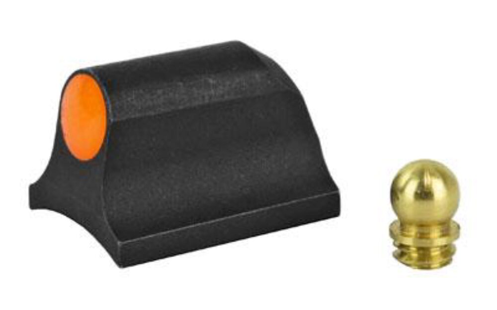 Big Dot Orange - Shotgun Bead on Plain Barrel