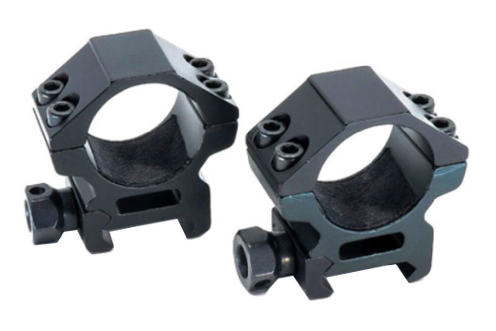 Riton Optics X1L Scope Rings  Matte Black 1 Low