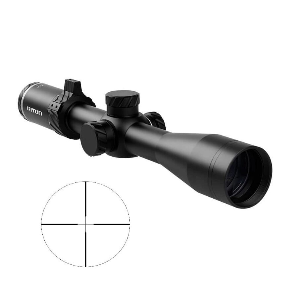 Riton Optics 3P416AS23 3 Primal Black 4-16x44mm 30mm Tube DHR Ret