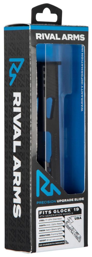 Rival Arms RA10G206A Precision Slide A1 with Docter Cut Black QPQ