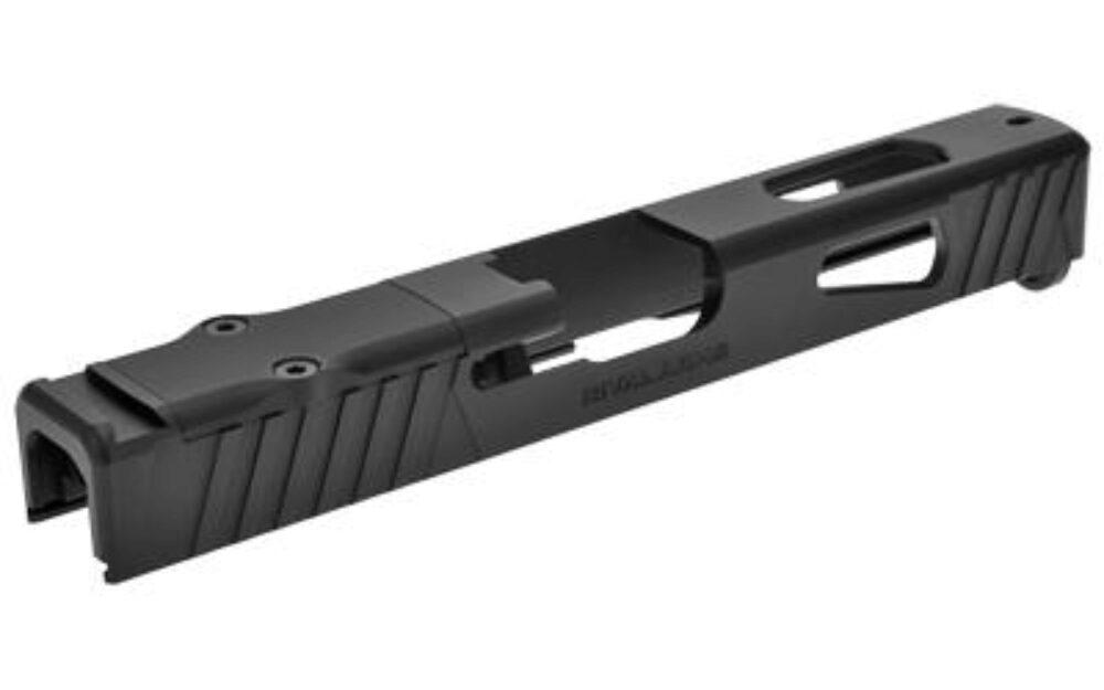 Rival Arms RA-RA10P102A Precision Slide  with Front & Rear Serrat