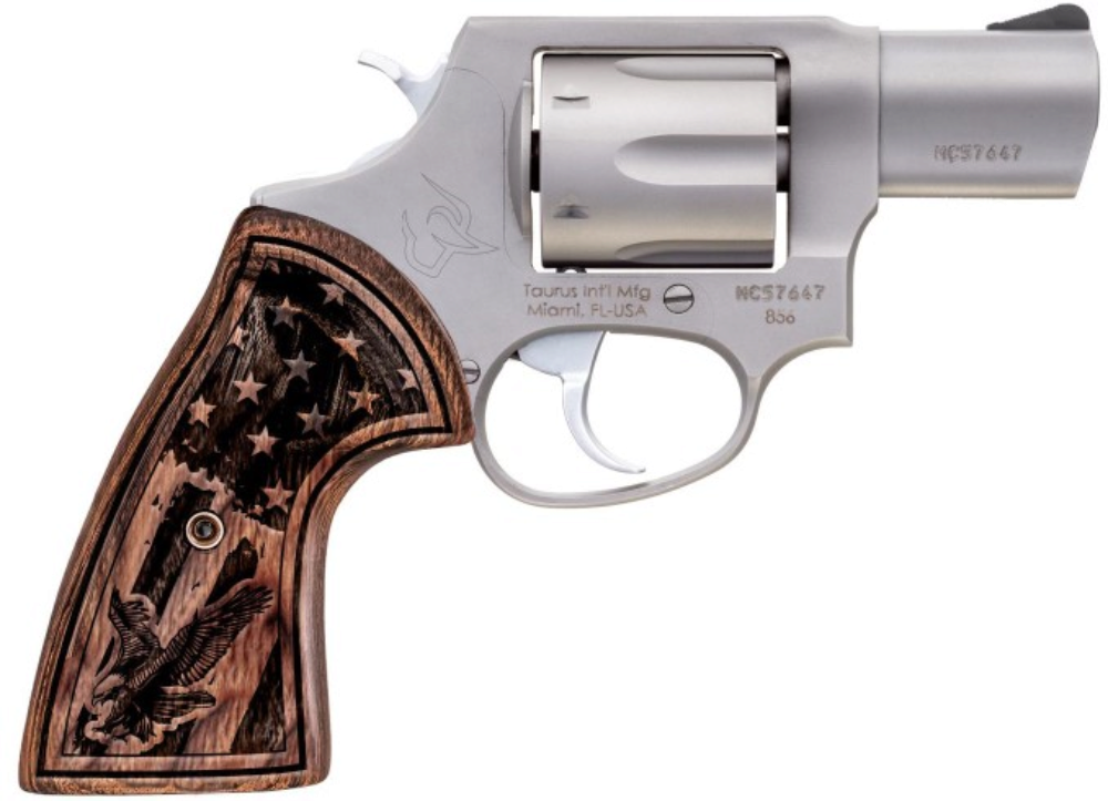 Taurus 285629US1 856  Small Frame 38 Special +P 6rd 2 Matte Stain