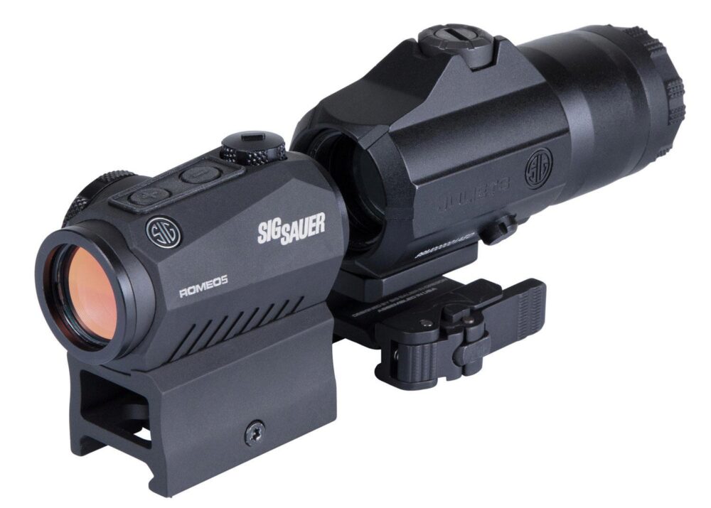 Sig Sauer Electro-Optics SORJ53101 Romeo5 and Juliet3 Combo  Blac