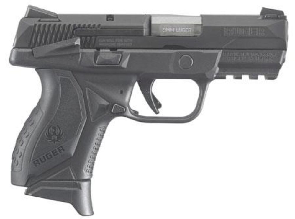 Ruger 8639 American Pistol Compact 9mm Luger 3.55 Barrel 17+1 Or